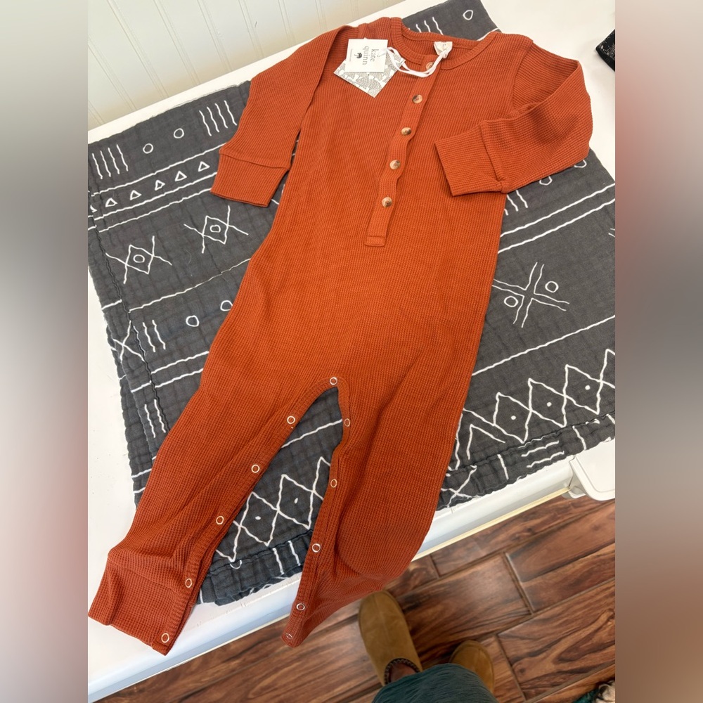 Kate Quinn Terracotta Baby Suit